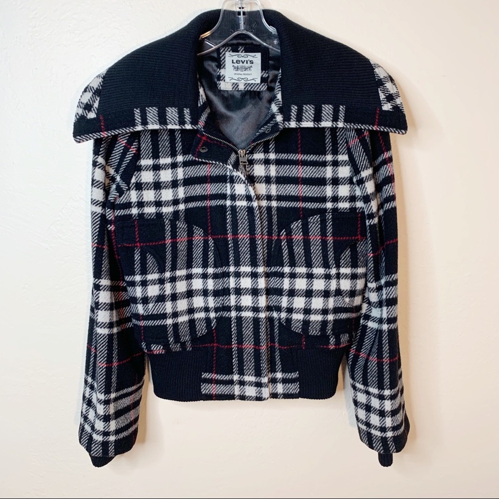 Levi's Plaid Jacket